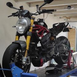 Garage moto