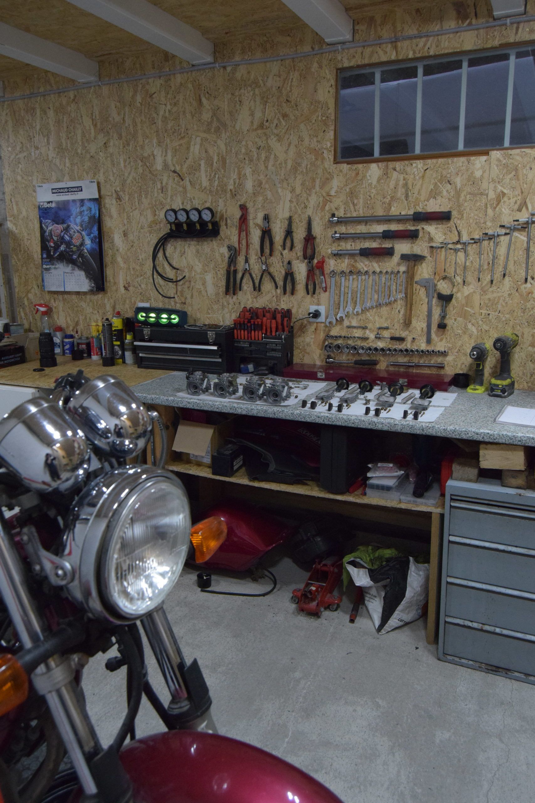 Tarif atelier moto