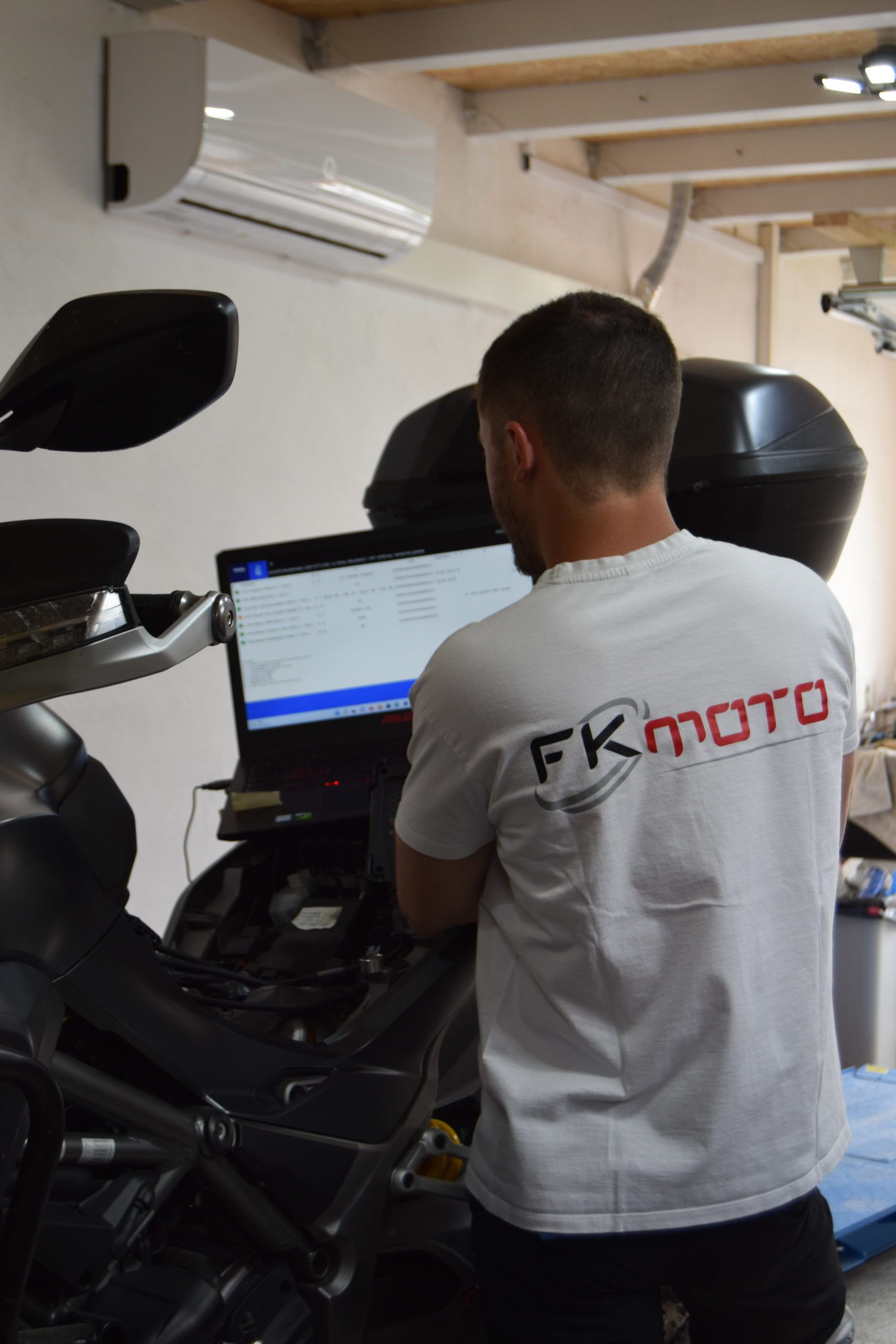 Valise diagnostique moto